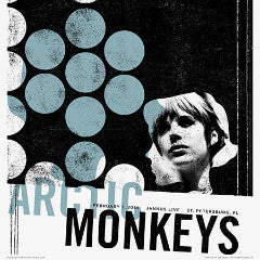 Arctic Monkeys - 2014 Third Alert Designs poster St. Petersburg