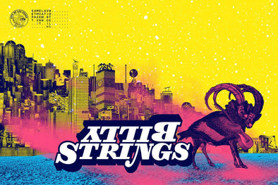 Billy Strings - 2021 Rob Jones poster Las Vegas, NV N2 1st ed