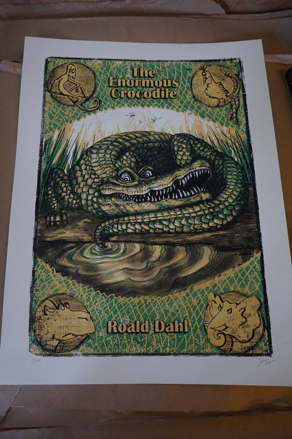 The Enormous Crocodile - 2015 Zeb Love Poster