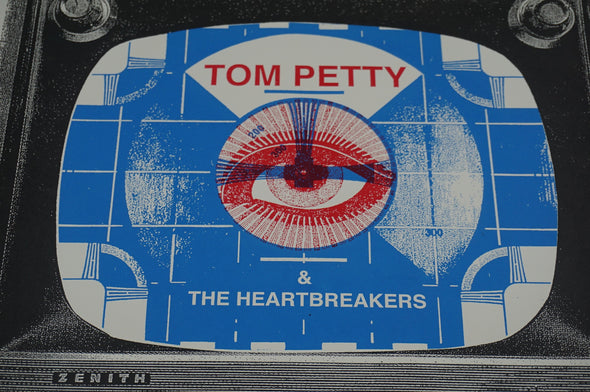 Tom Petty - 2014 Print Mafia poster Philadelphia, PA Wells Fargo Center