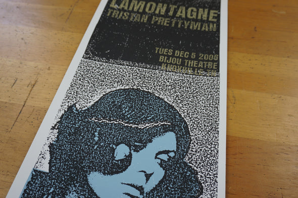 Ray Lamontagne - 2006 Print Mafia poster Knoxville, TN Bijou Theatre