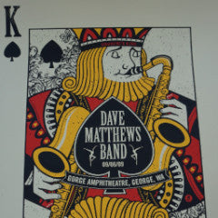 Dave Matthews Band - 2009 Methane Studios Poster George, WA Gorge Amph
