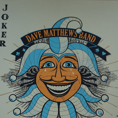 Dave Matthews Band - 2009 Methane poster Gorge, Joker George