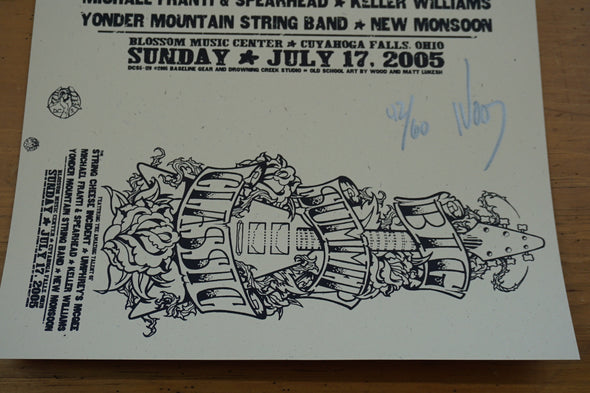 Big Summer Classic - 2005 Jeff Wood poster Cleveland OH Umphreey's