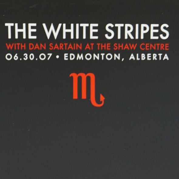 The White Stripes - 2007 Rob Jones Poster Edmonton, Alberta