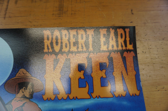 Robert Earl Keen - 2005 Chuck Sperry Firehouse poster Santa Cruz