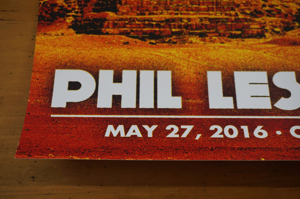 Phil Lesh & Friends - 2016 John Warner poster Grateful Dead
