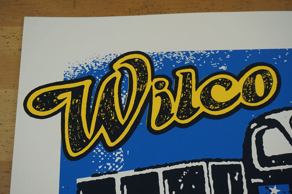 Wilco - 2011 Pete Cardoso poster ACL Austin City limits S/N