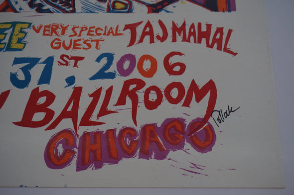 Umphrey's McGee - 2006 Jim Pollock poster AP Chicago Taj Mahal
