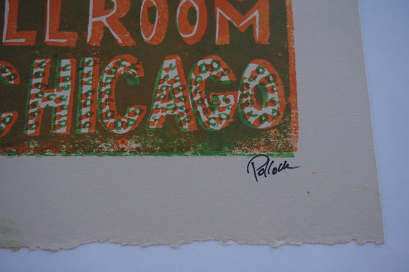 Umphrey's McGee - 2011 Jim Pollock poster Chicago Aragon Ballroom