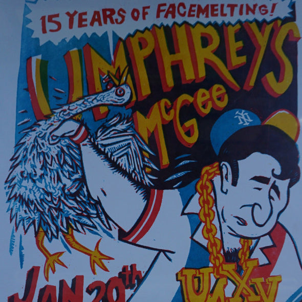 Umphrey's McGee - 2013 Jim Pollock poster Brooklyn, NY Bowl 1st ed