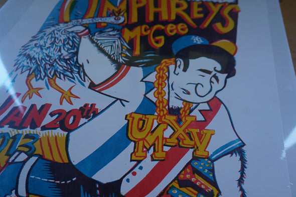 Umphrey's McGee - 2013 Jim Pollock poster Brooklyn, NY Bowl 1st ed