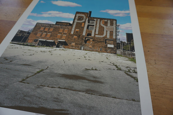 Phish - 2010 Crosshair poster Utica, NY Memorial Auditorium AP