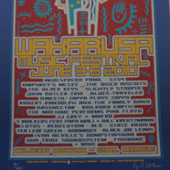 Wakarusa Festival - 2010 Gary Houston poster Ozark, AR Mulberry Mtn