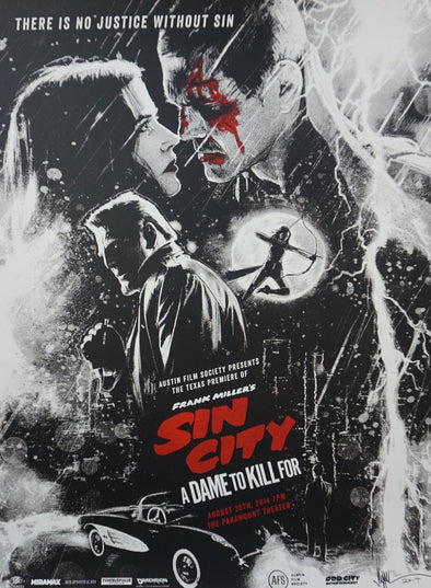 Sin City A Dame To Kill For - 2014 Paul Shipper poster Odd City