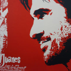 Juanes - 2013 Billy Perkins poster Austin City Limits Texas Moody