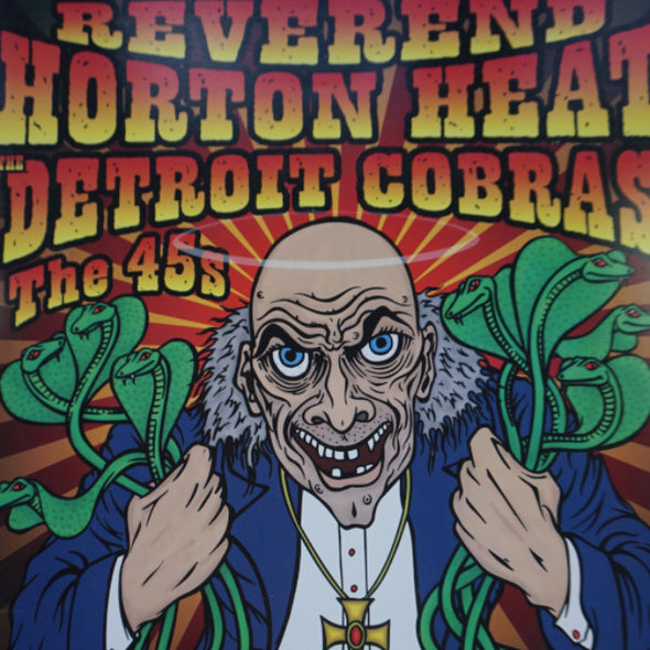 Reverend Horton Heat - Chris Shaw 2004 poster Santa Cruz, CA Catalyst