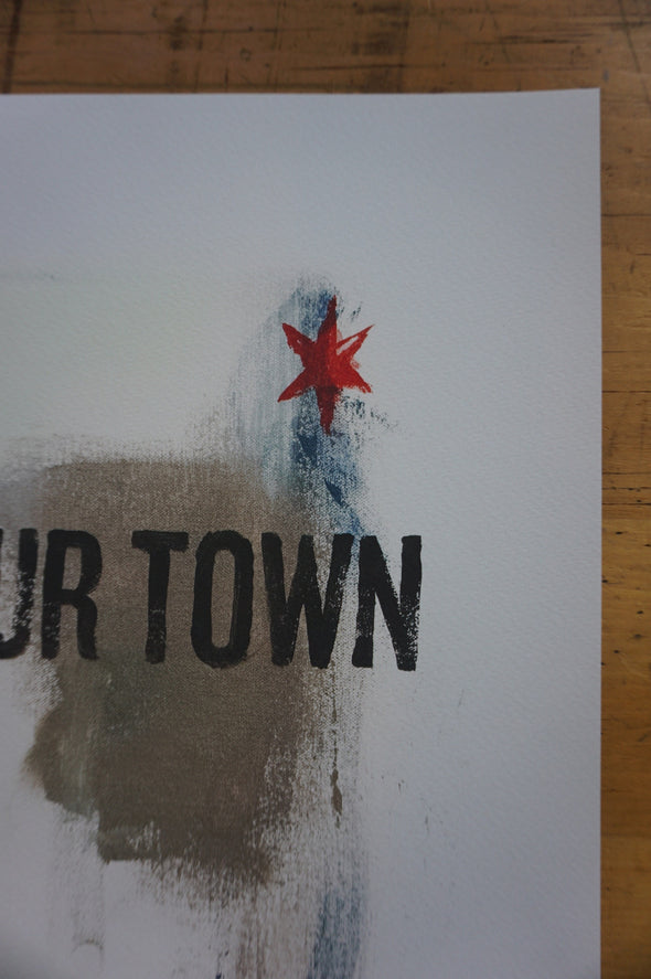 It's Your Town - The Lie Jay Turner poster Chicago, Illinois Art