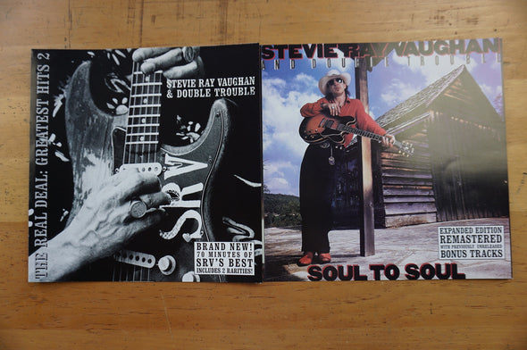 Stevie Ray Vaughan - promo poster SRV Soul to Soul