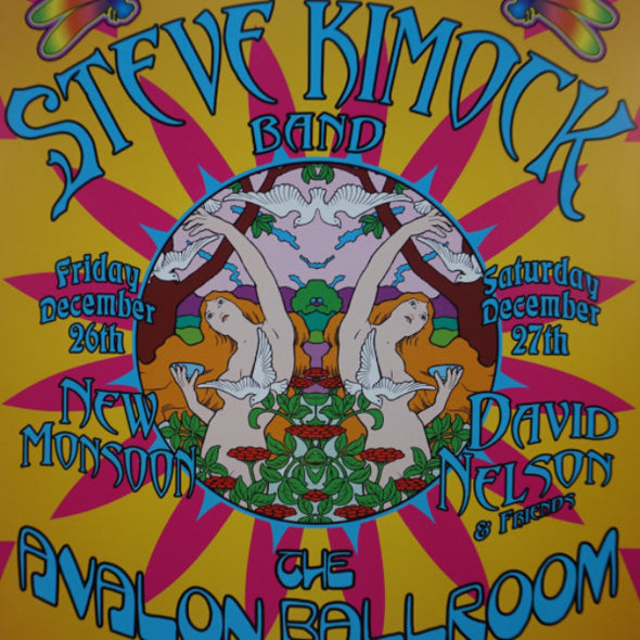 Steve Kimock Band - 2003 Dennis Loren poster Avalon Ballroom
