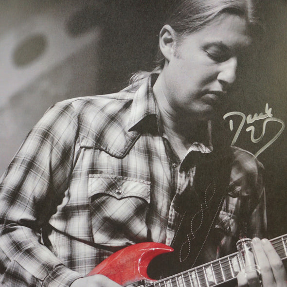 The Derek Trucks Band - 93XRT AUTOGRAPHED by Trucks poster