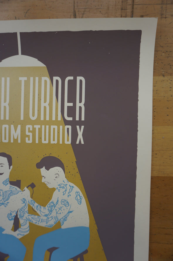 Frank Turner - 93XRT AUTOGRAPHED by Turner poster Studio X