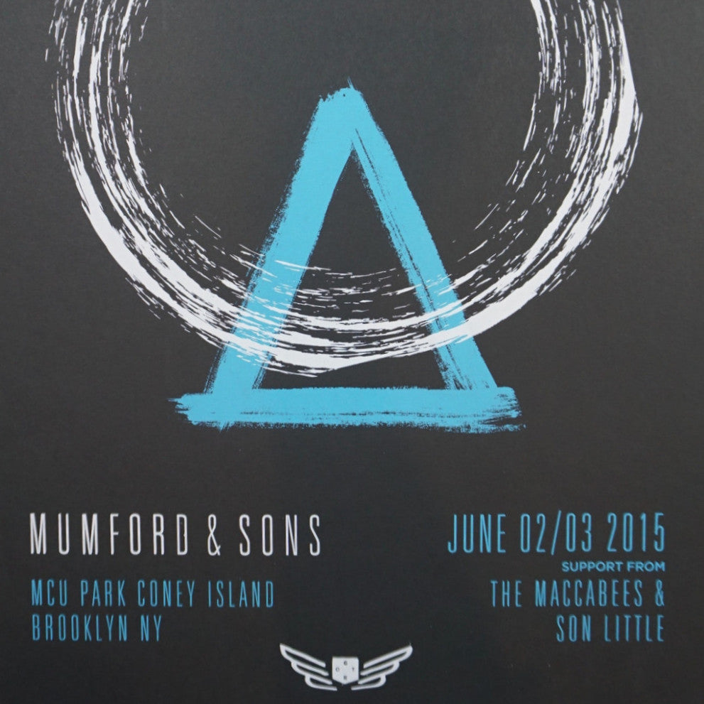 Mumford & Sons - 2015 poster Brooklyn, NY Coney Island – Sold Out Posters