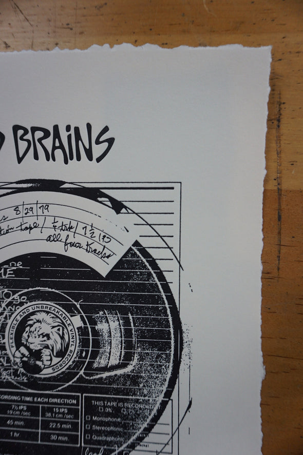 Bad Brains - 2016 Shepard Fairey poster Obey Giant Letterpress