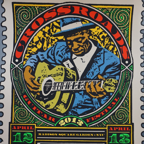 Crossroads Guitar Festival - 2013 Ron Donovan, Chuck Sperry Poster Stamp