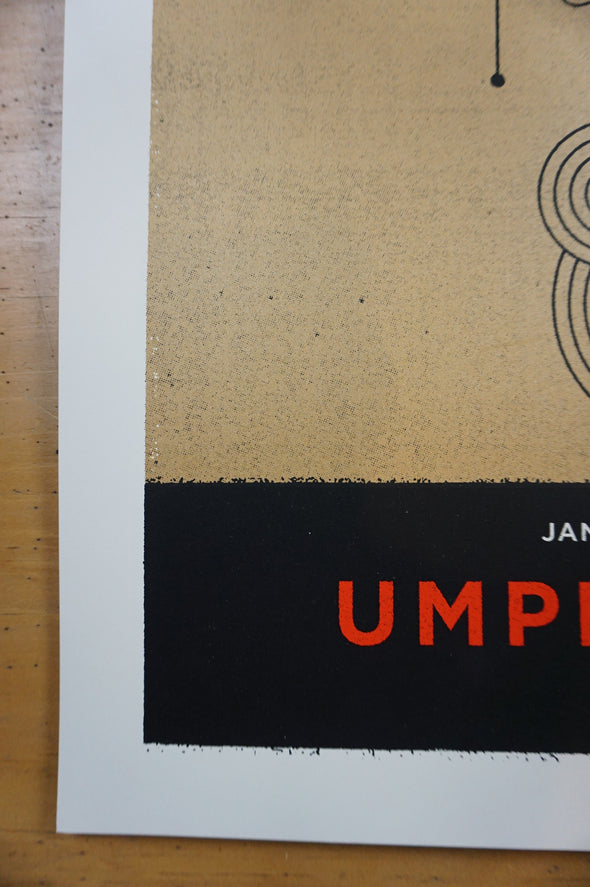 Umphrey's McGee - 2016 Delicious Design League poster Madison