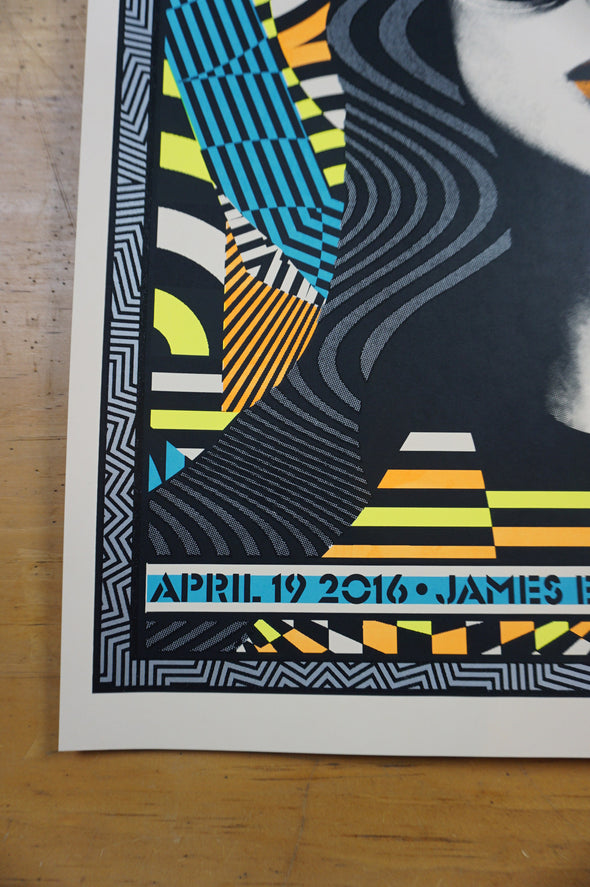 Widespread Panic - 2016 Nate Duval Poster James Brown Augusta