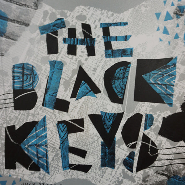 The Black Keys - 2010 Nate Duval Poster New York Central Park