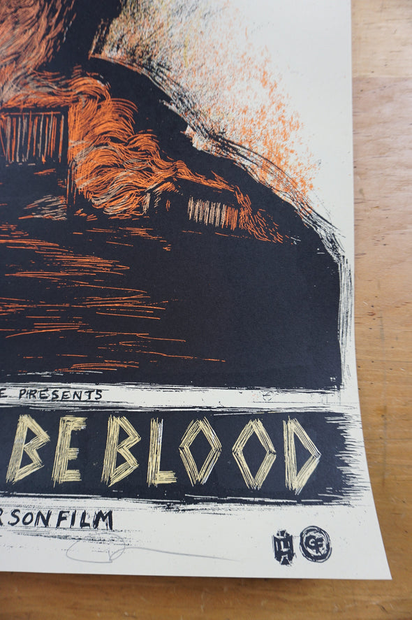 There Will Be Blood - 2015 Dan Grzeca poster cinema movie 1st edition