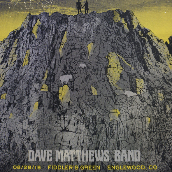 Dave Matthews Band - 2015 Methane poster Englewood Fiddler's