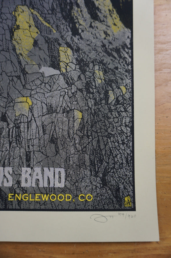 Dave Matthews Band - 2015 Methane poster Englewood Fiddler's