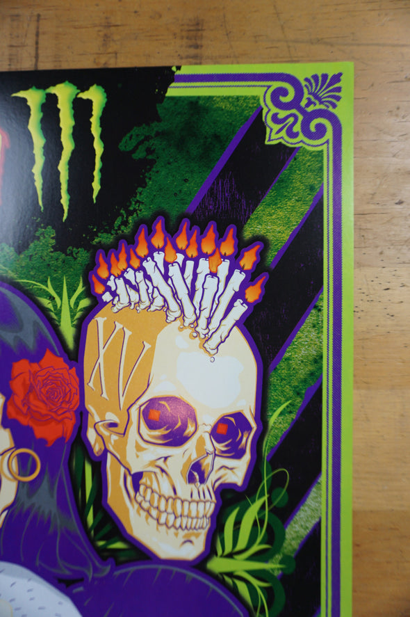 Vans Warped Tour - 2015 poster monster energy skateboarding