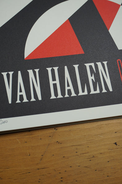 Van Halen - 2015 Kii Arens poster Los Angeles, Hollywood Bowl – Sold ...