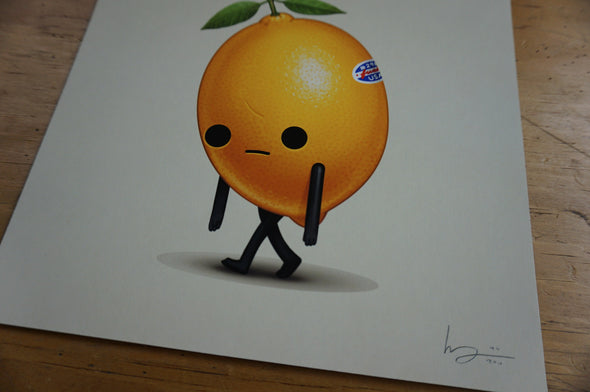 Food Dudes Current Mood #4 - 2016 Mike Mitchell poster art print