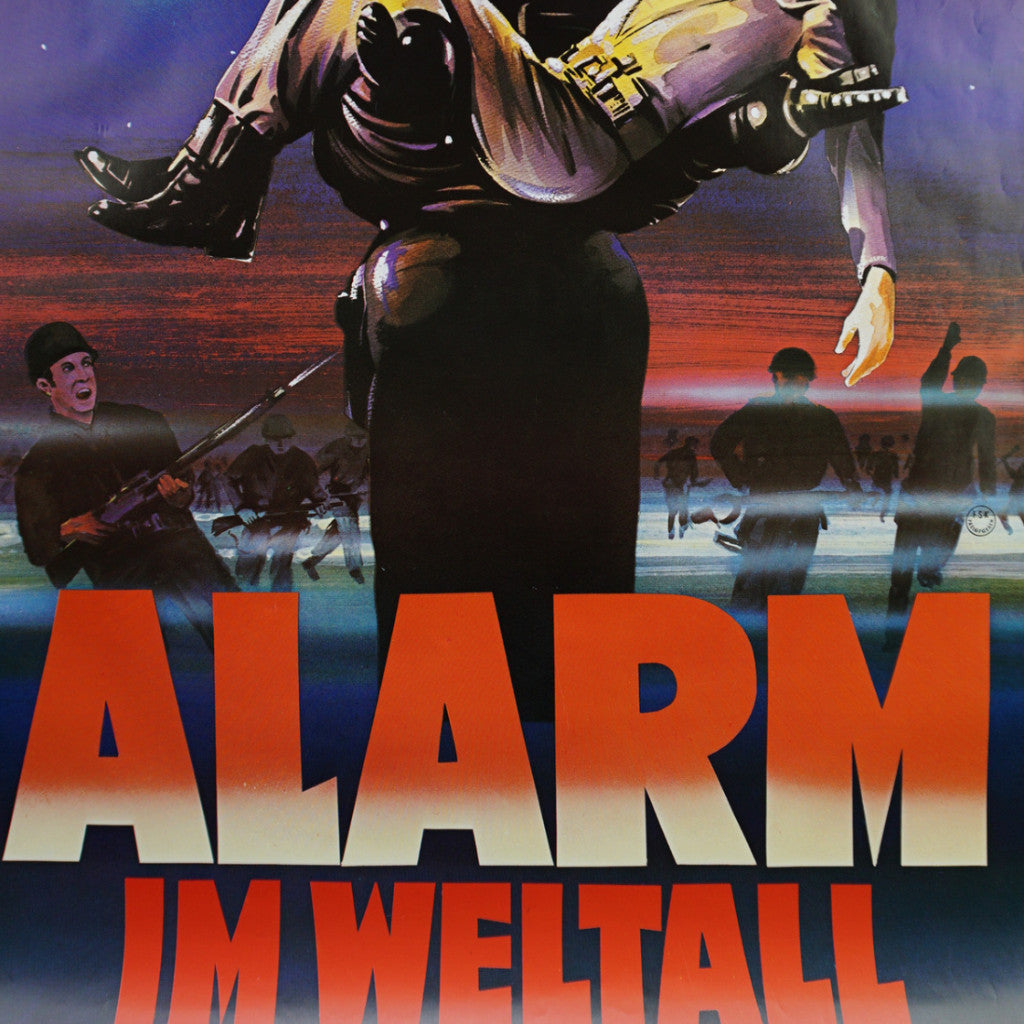 Alarm Im Weltall - 1956 original one sheet poster movie cinema 27x41 – Sold  Out Posters