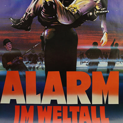 Alarm Im Weltall - 1956 original one sheet poster movie cinema 27x41