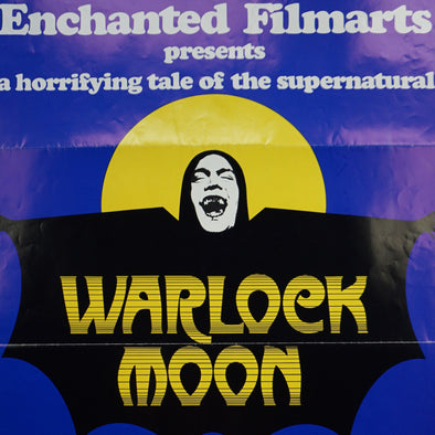 Warlock Moon - 1973 original one sheet poster drive-in grindhouse cinema