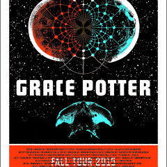 Grace Potter - 2015 Aesthetic Apparatus poster fall tour
