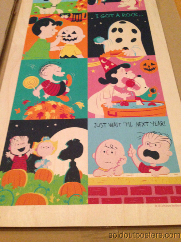 It's The Great Pumpkin, Charlie Brown - 2013 Dave Perillo Standard WOOD Ed. X/10