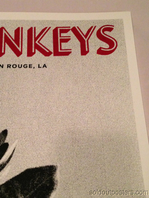 Arctic Monkeys - 2013 Third Alert Designs poster ed/75 Baton Rouge LA