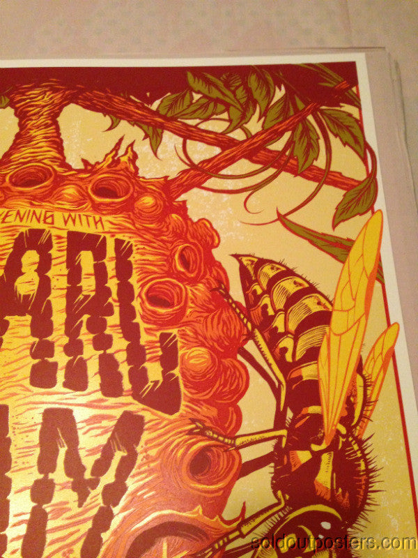 Pearl Jam - 2013 Munk One poster Charlotte NC Time Warner Cable Arena ...
