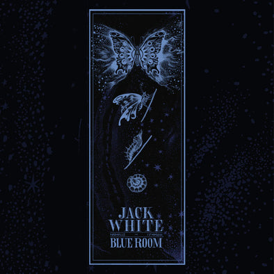 Jack White - 2023 Little Room Agency poster Nashville, TN 1/17 Blue Room TMR