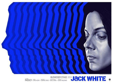 Jack White - 2018 Sara Deck poster Toronto, ONT BHR Tour