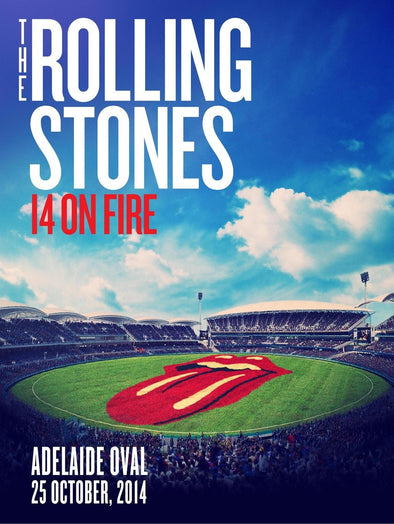 Rolling Stones - 2014 official poster Adelaide, Australia Oval #1