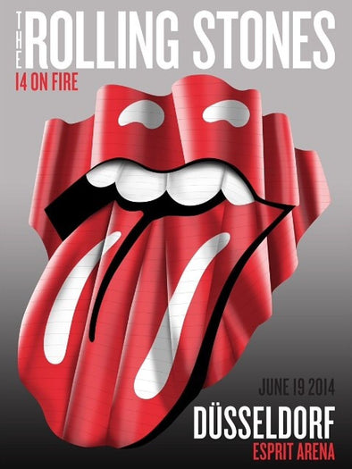 Rolling Stones - 2014 official poster Dusseldorf, Germany