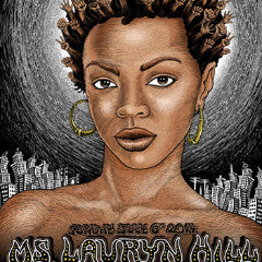 Lauryn Hill - 2014 Emek poster Portland, OR signed